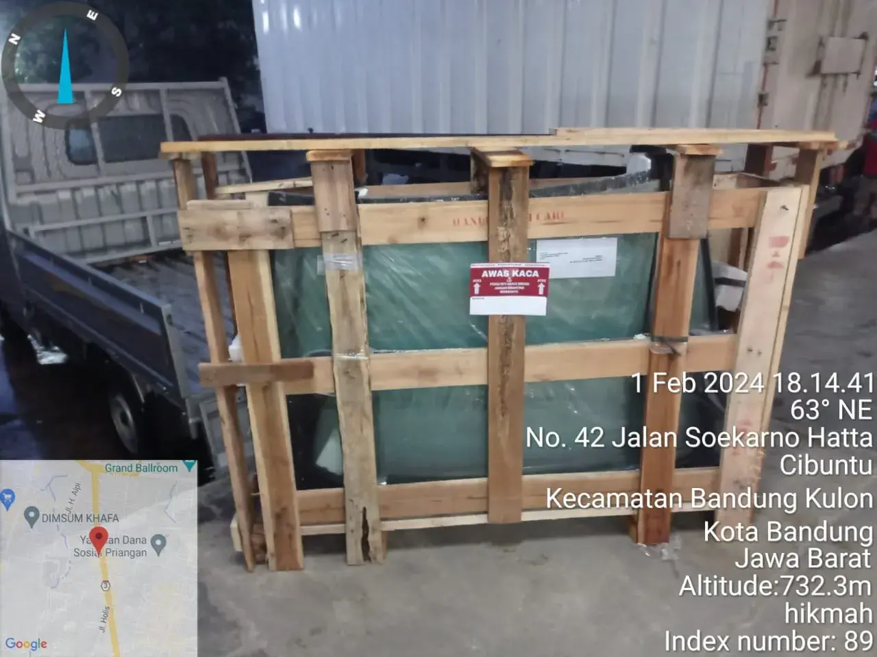 Jual Kaca Depan Scania di Sragen